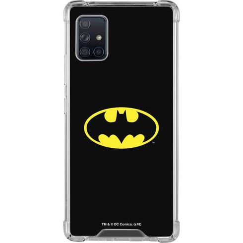 DC Comics Batman Movie 1989 Logo Galaxy A51 5G Clear Case