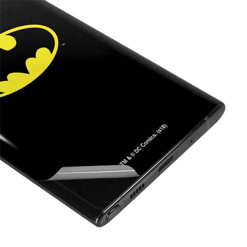 DC Comics Batman Movie 1989 Logo Galaxy Note 10 Skin