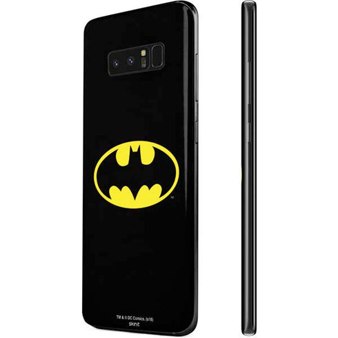 DC Comics Batman Movie 1989 Logo Galaxy Note 8 Skin