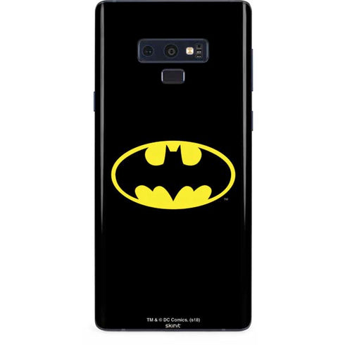 DC Comics Batman Movie 1989 Logo Galaxy Note 9 Skin
