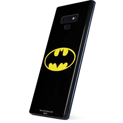 DC Comics Batman Movie 1989 Logo Galaxy Note 9 Skin
