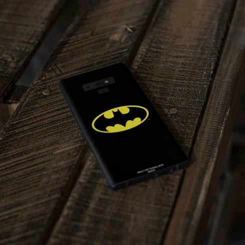 DC Comics Batman Movie 1989 Logo Galaxy Note 9 Skin