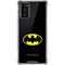 DC Comics Batman Movie 1989 Logo Galaxy Note20 5G Clear Case