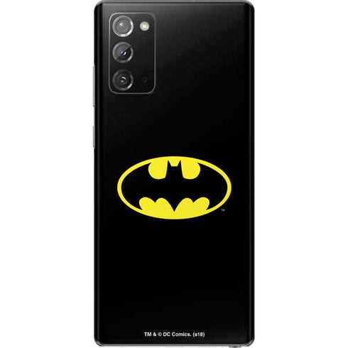 DC Comics Batman Movie 1989 Logo Galaxy Note20 5G Skin