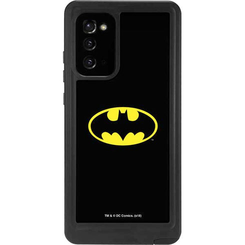 DC Comics Batman Movie 1989 Logo Galaxy Note20 5G Waterproof Case