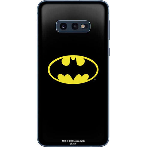 DC Comics Batman Movie 1989 Logo Galaxy S10e Skin