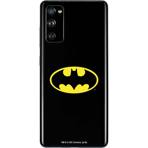 DC Comics Batman Movie 1989 Logo Galaxy S20 Fan Edition Skin