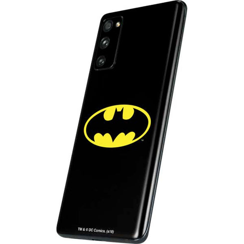 DC Comics Batman Movie 1989 Logo Galaxy S20 Fan Edition Skin