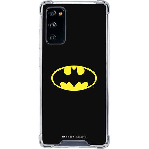 DC Comics Batman Movie 1989 Logo Galaxy S20 FE Clear Case
