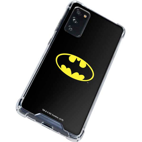 DC Comics Batman Movie 1989 Logo Galaxy S20 FE Clear Case