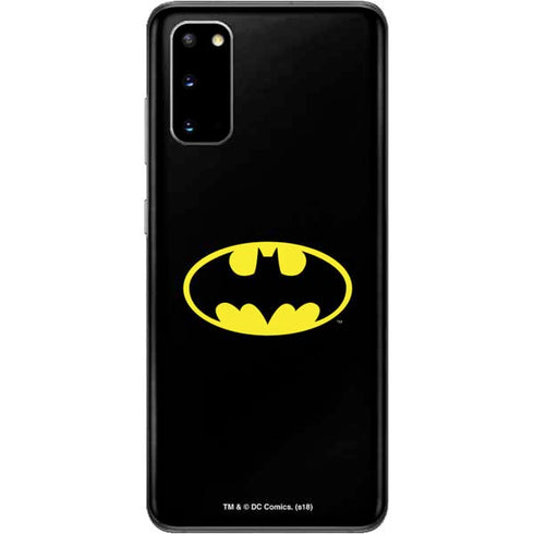 DC Comics Batman Movie 1989 Logo Galaxy S20 Skin