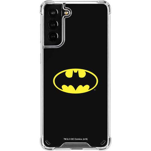 DC Comics Batman Movie 1989 Logo Galaxy S21 Plus 5G Clear Case