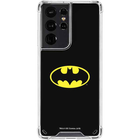 DC Comics Batman Movie 1989 Logo Galaxy S21 Ultra 5G Clear Case