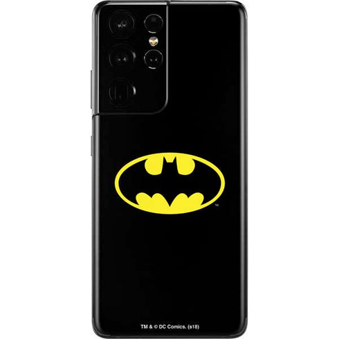 DC Comics Batman Movie 1989 Logo Galaxy S21 Ultra 5G Skin