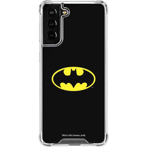 DC Comics Batman Movie 1989 Logo Galaxy S22 Plus Clear Case