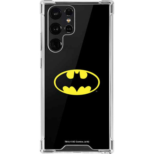 DC Comics Batman Movie 1989 Logo Galaxy S22 Ultra Clear Case