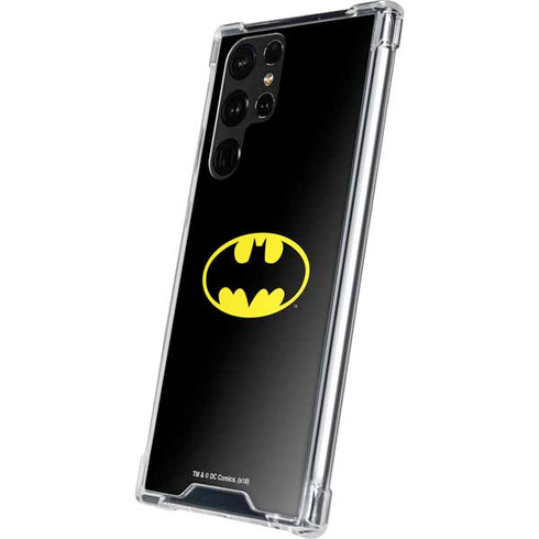 DC Comics Batman Movie 1989 Logo Galaxy S22 Ultra Clear Case