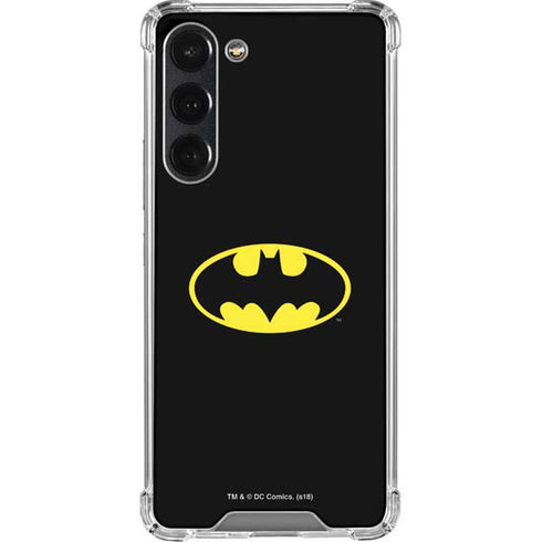 DC Comics Batman Movie 1989 Logo Galaxy S23 Plus Clear Case
