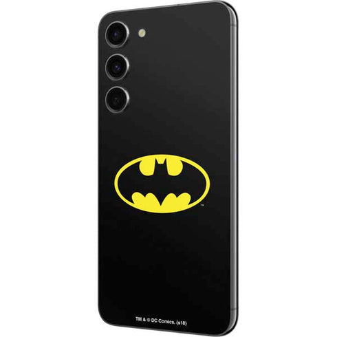DC Comics Batman Movie 1989 Logo Galaxy S23 Plus Skin