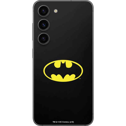 DC Comics Batman Movie 1989 Logo Galaxy S23 Skin