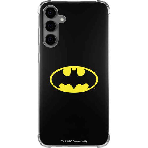 DC Comics Batman Movie 1989 Logo Galaxy S24 Plus Clear Case