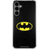DC Comics Batman Movie 1989 Logo Galaxy S24 Plus Clear Case