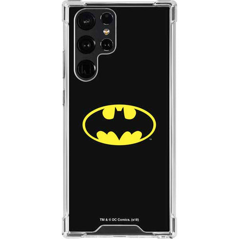 DC Comics Batman Movie 1989 Logo Galaxy S24 Ultra Clear Case