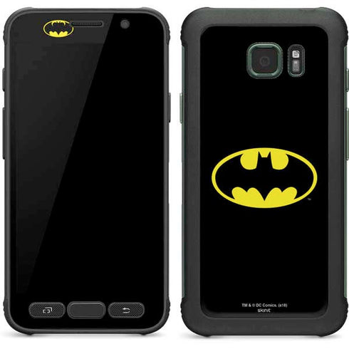 DC Comics Batman Movie 1989 Logo Galaxy S7 Active Skin