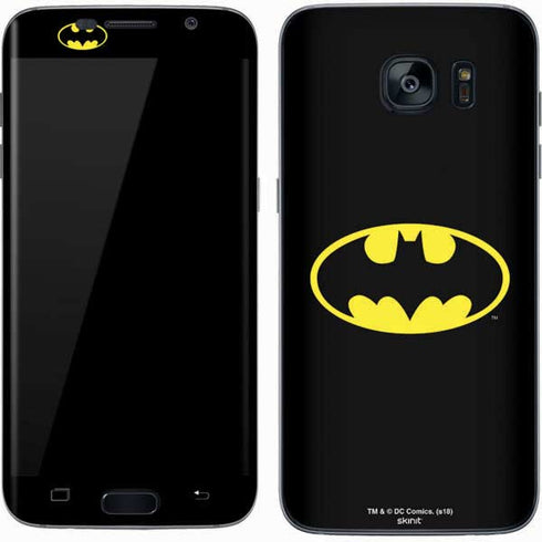DC Comics Batman Movie 1989 Logo Galaxy S7 Skin