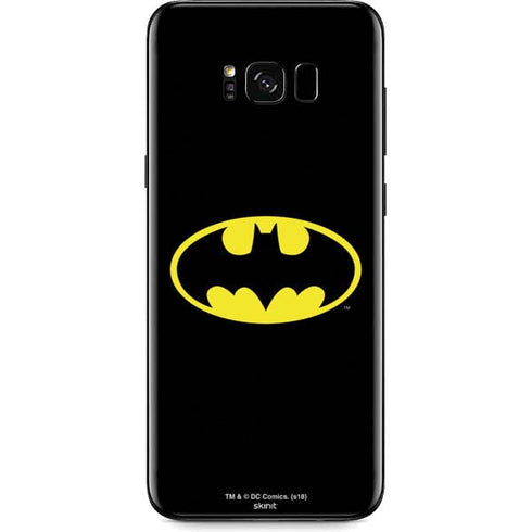 DC Comics Batman Movie 1989 Logo Galaxy S8 Plus Skin