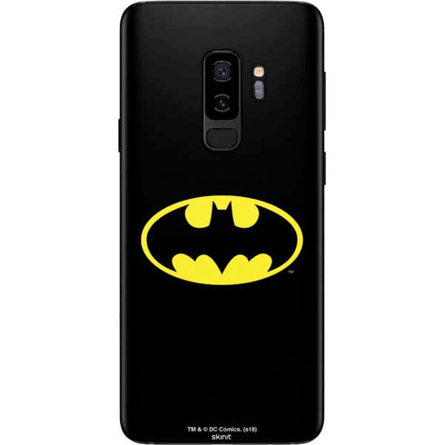 DC Comics Batman Movie 1989 Logo Galaxy S9 Plus Skin