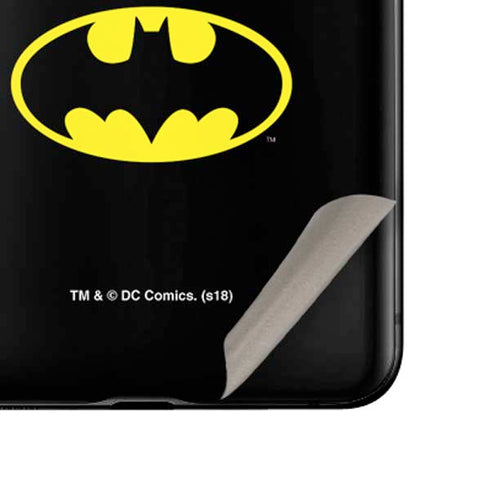 DC Comics Batman Movie 1989 Logo Galaxy Z Flip Skin