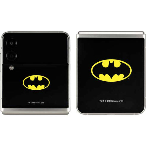 DC Comics Batman Movie 1989 Logo Galaxy Z Flip3 5G Skin