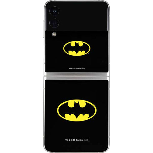 DC Comics Batman Movie 1989 Logo Galaxy Z Flip3 5G Skin