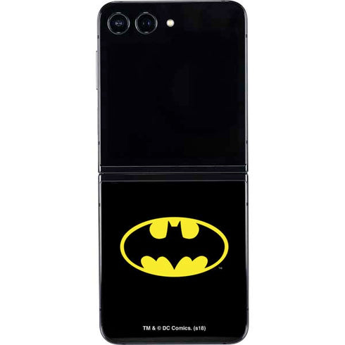 DC Comics Batman Movie 1989 Logo Galaxy Z Flip5 5G Skin