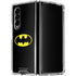 DC Comics Batman Movie 1989 Logo Galaxy Z Fold4 5G Clear Case