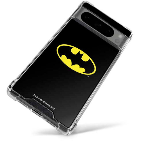 DC Comics Batman Movie 1989 Logo Google Pixel 8 Pro Clear Case