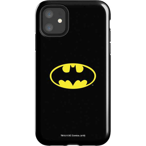 DC Comics Batman Movie 1989 Logo iPhone 11 Impact Case