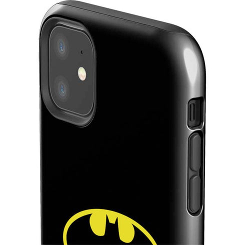 DC Comics Batman Movie 1989 Logo iPhone 11 Impact Case