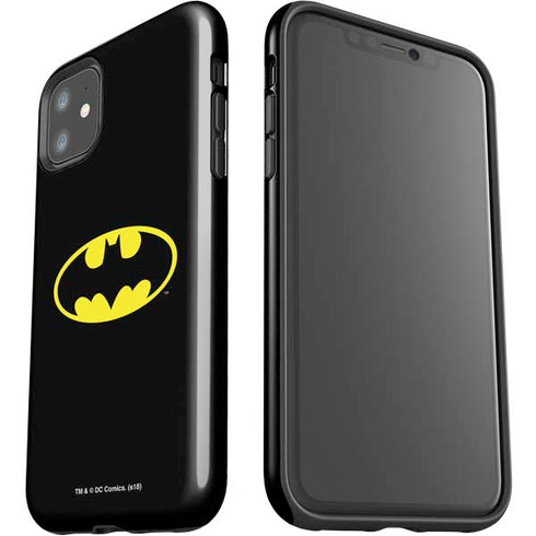 DC Comics Batman Movie 1989 Logo iPhone 11 Impact Case