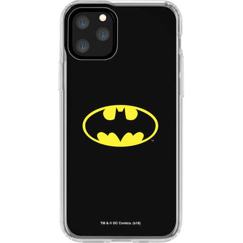 DC Comics Batman Movie 1989 Logo iPhone 11 Pro Clear Case