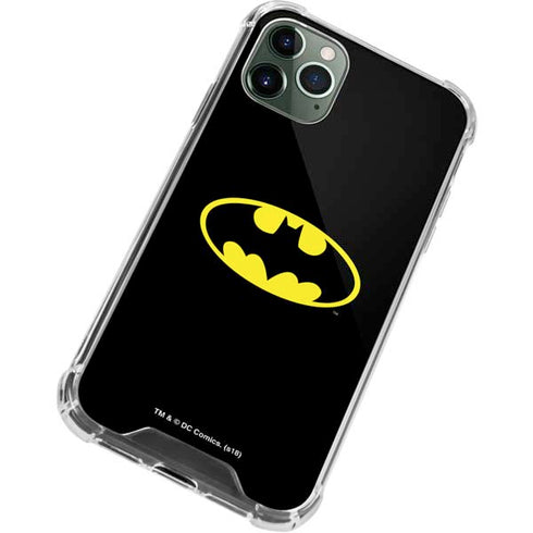 DC Comics Batman Movie 1989 Logo iPhone 11 Pro Max Clear Case