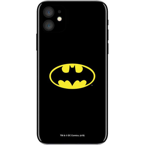 DC Comics Batman Movie 1989 Logo iPhone 11 Skin