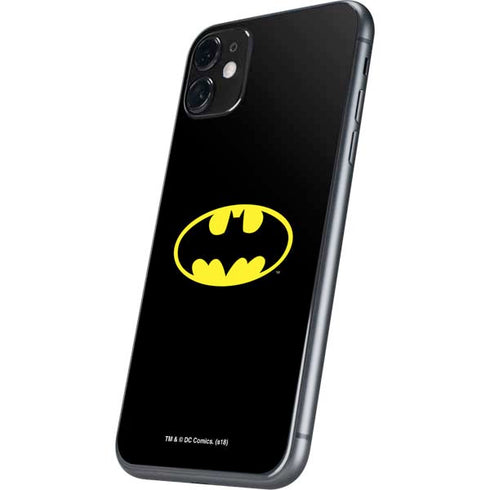 DC Comics Batman Movie 1989 Logo iPhone 11 Skin