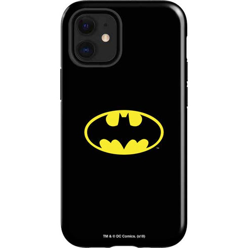 DC Comics Batman Movie 1989 Logo iPhone 12 Mini Impact Case