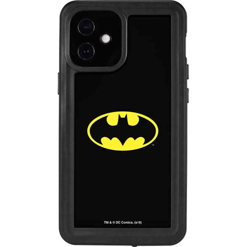 DC Comics Batman Movie 1989 Logo iPhone 12 Mini Waterproof Case
