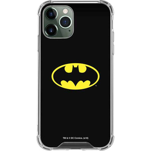 DC Comics Batman Movie 1989 Logo iPhone 12 Pro Max Clear Case