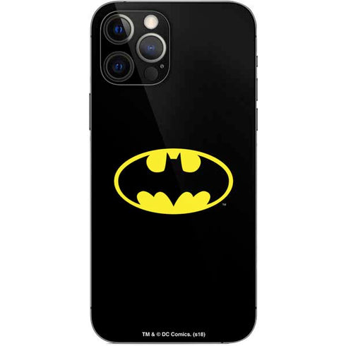 DC Comics Batman Movie 1989 Logo iPhone 12 Pro Skin