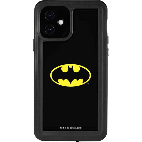 DC Comics Batman Movie 1989 Logo iPhone 12 Waterproof Case