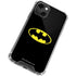 DC Comics Batman Movie 1989 Logo iPhone 13 Mini Clear Case